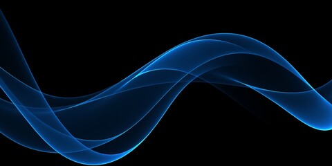 Color light blue abstract waves design
