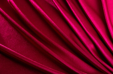 Elegant satin fabric to use as an abstract background. Luxury background design for valentine's day