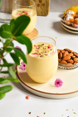 Almond milk (badaam shake)