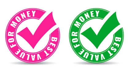 Best value for money vector icon