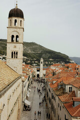 Fototapeta premium Dubrovnik, Croatia. The Stradun