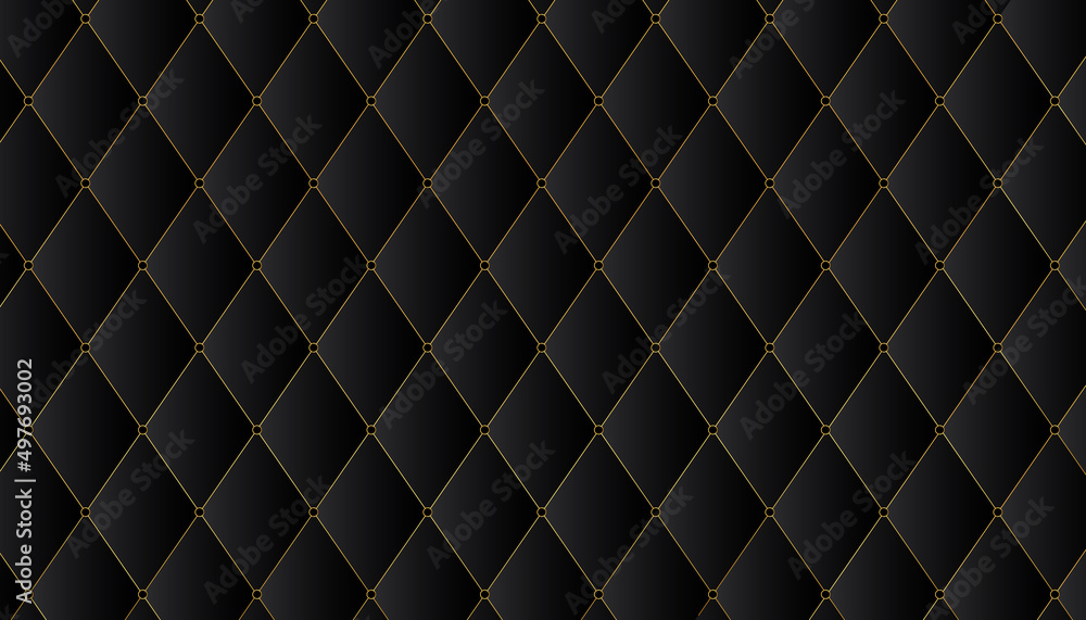 Poster abstract black square pattern background with smooth gradient radial blur. modern luxury diamond sha