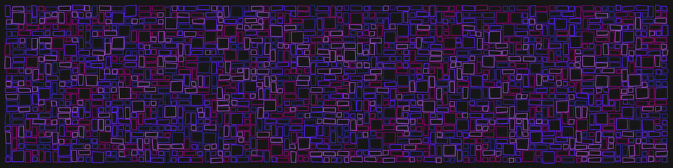 Offset Quads generative art background art illustration