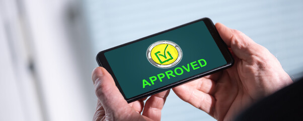 Validation concept on a smartphone