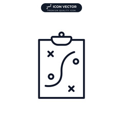 strategy icon symbol template for graphic and web design collection logo vector illustration