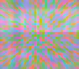 Abstract glitch art background image.