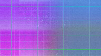 Abstract glitch art grid background image.