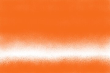 stamped spray orange color on white background by program computer, Abstract art rough texture artwork. Contemporary arts, monotone Artistic paper canvas, space for frame copy write postcard