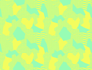 幾何学模様柄総柄