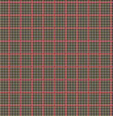 チェック柄総柄