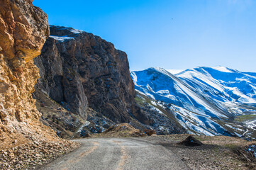 Ancient settlement in the mountains, Xinaliq, Azerbaijan