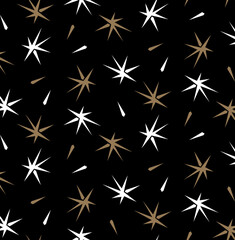 Seamless modern pattern, minimalist artistic print.