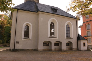 Historisches Bauwerk in der Festung Königstein in der Sächsischen Schweiz	