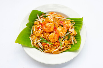 Thai food, Stir-fried rice noodles (Pad Thai)