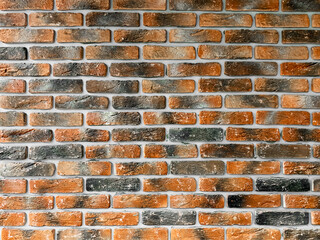 Red brick wall, background image