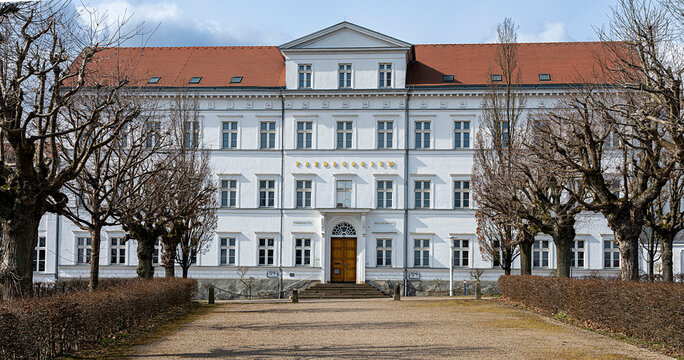 Das ehemalige P&auml;dagogium in Putbus auf der Insel R&uuml;gen