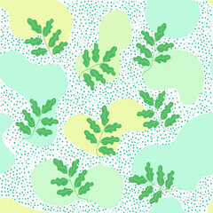 seamless floral background	