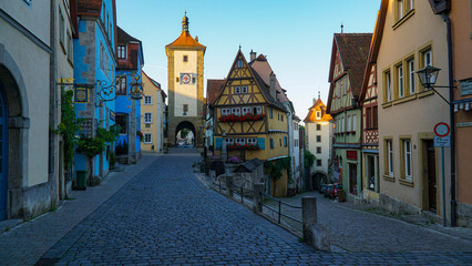 Obraz premium narrow street