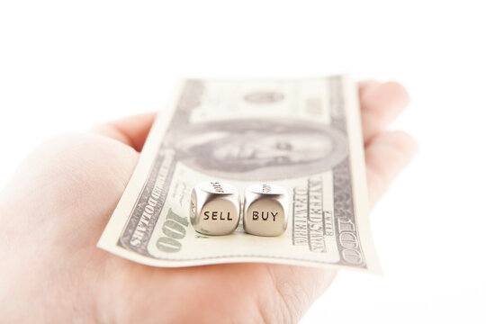 image of money banknote hand white background