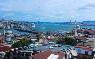 View of Bosphorus strait, Istanbul