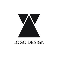 modern letter t company logo template