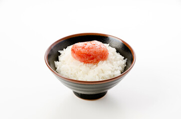 辛子明太子とごはん