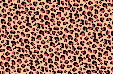 seamless leopard skin texture background.