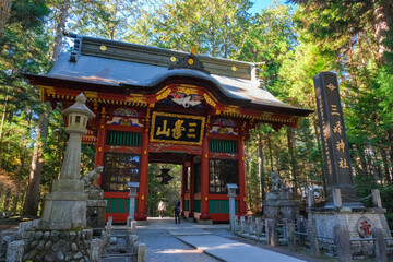 埼玉県秩父市 三峯神社 随身門