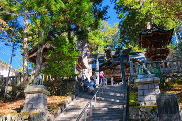 Obraz premium 埼玉県秩父市 三峯神社 拝殿