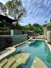 swimming pool in the tropics