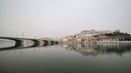 Fototapeta na wymiar View of the Coimbra city