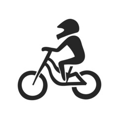 Fototapeta na wymiar Hand drawn icon Cycling