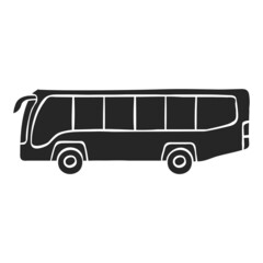 Hand drawn icon Bus