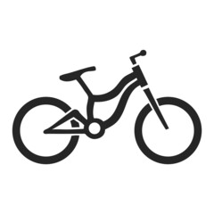 Hand drawn icon Mountain bike