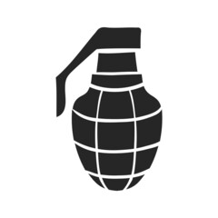 Hand drawn icon Grenade
