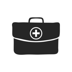 Hand drawn icon Medical case