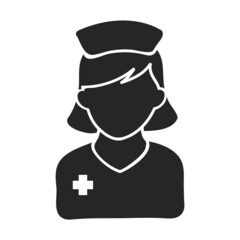 Hand drawn icon Nurse