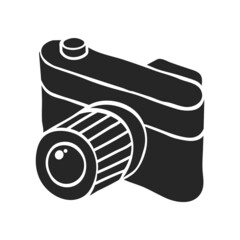 Hand drawn icon Camera
