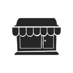Hand drawn icon Shop