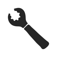 Hand drawn icon Wrench
