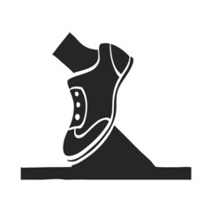 Hand drawn icon Starting block