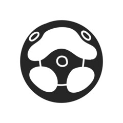 Hand drawn icon Steering wheel