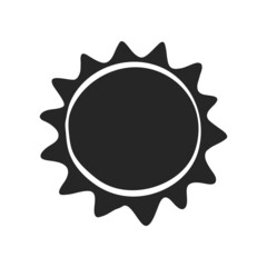 Hand drawn icon Forecast sunny
