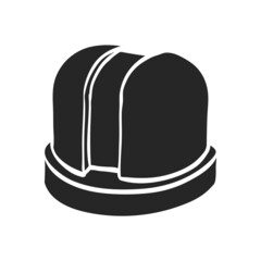 Hand drawn icon Earth telescope