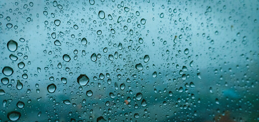 rain drops on window