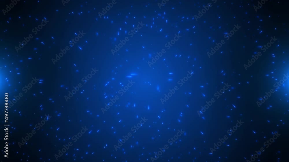 Aufkleber 4k loop digital animation of cyberspace data network connections. data analysis technology motherboa