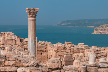 Achilles' House Kourio Basilica at The Sanctuary of Apollo at the Kourion World Heritage...