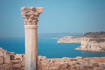 Achilles' House Kourio Basilica at The Sanctuary of Apollo at the Kourion World Heritage...