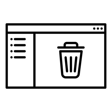 recycle bin layout