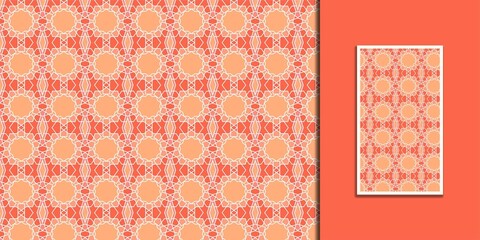 seamless contemporary Islamic geometric pattern